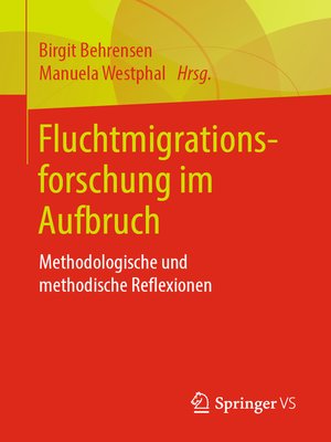 cover image of Fluchtmigrationsforschung im Aufbruch